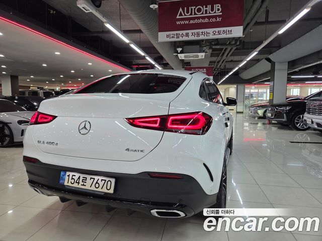 Mercedes-Benz GLE-Class GLE400d 4MATIC Coupe — пробег 63987 км