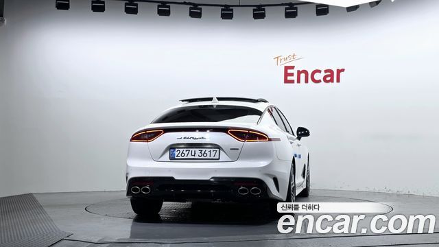 Kia Stinger из Кореи Encar