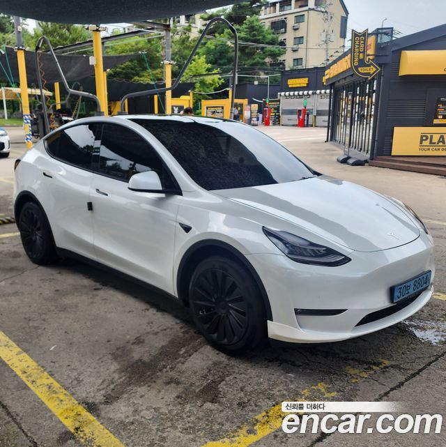 Tesla Model Y из Кореи Encar