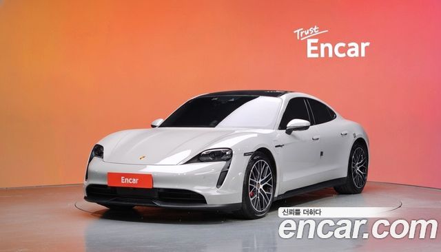 Porsche Taycan из Кореи Encar