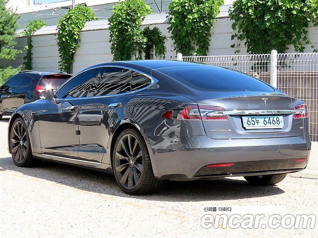 Tesla Model S из Кореи Encar