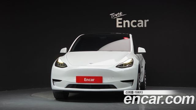 Tesla Model Y из Кореи Encar