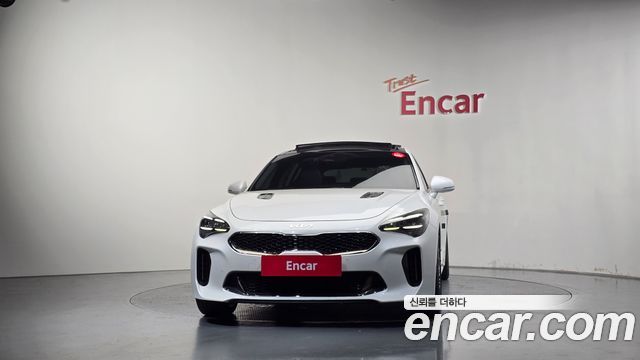 Kia Stinger из Кореи Encar