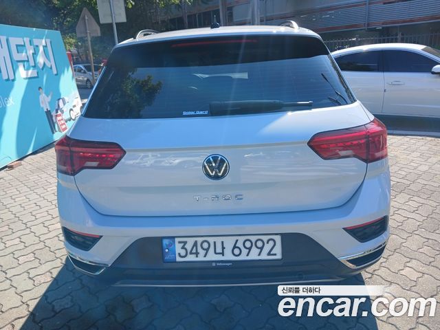 Volkswagen T-Roc из Кореи Encar
