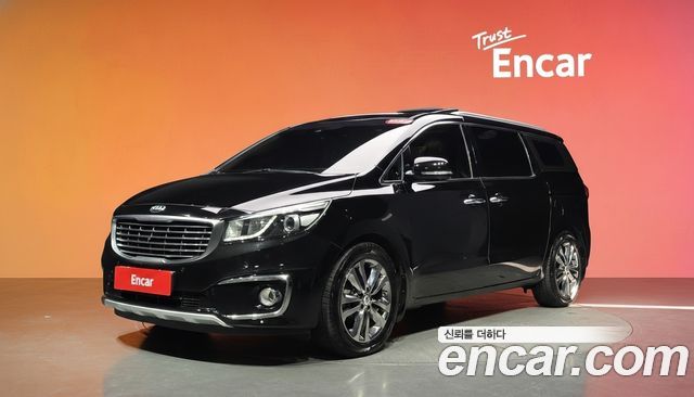 Kia Carnival из Кореи Encar