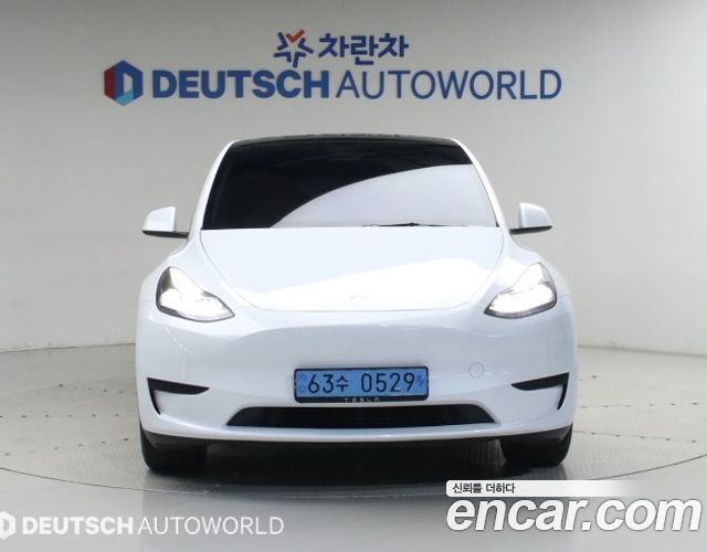 Tesla Model Y из Кореи Encar