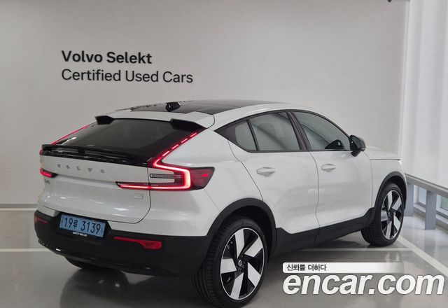 Volvo C40 из Кореи Encar