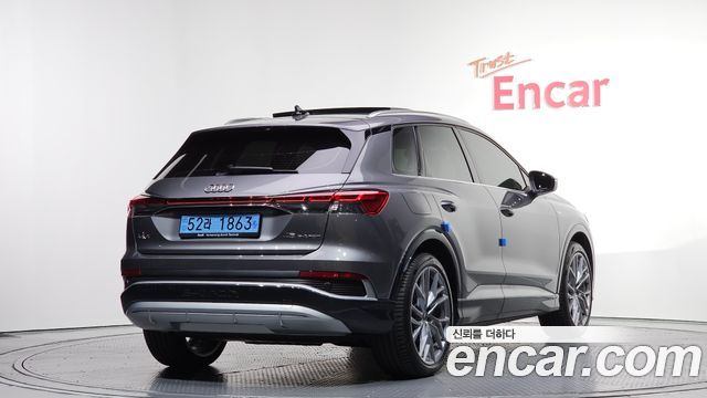 Audi Q4 e-tron из Кореи Encar