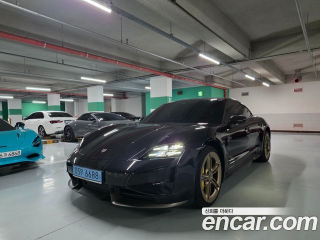 Porsche Taycan из Кореи Encar