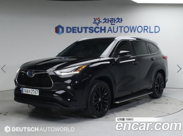 Toyota Highlander из Кореи Encar