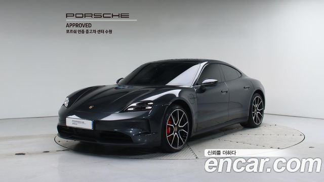Porsche Taycan из Кореи Encar