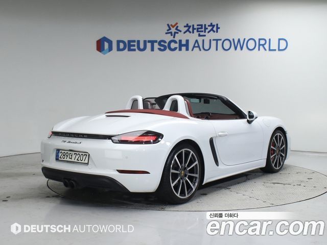 Porsche 718 из Кореи Encar