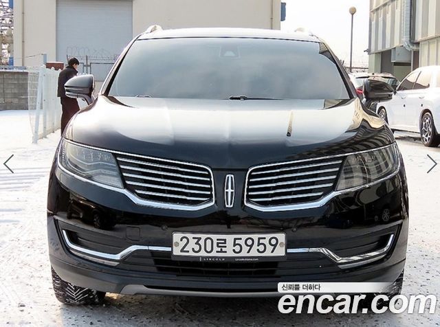 Lincoln MKX из Кореи Encar