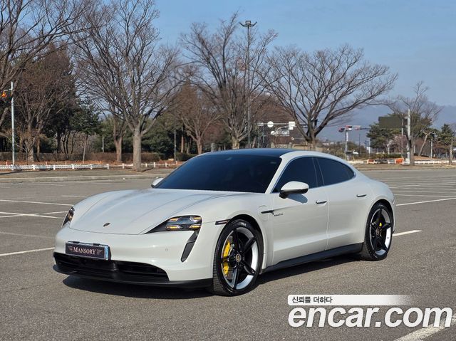 Porsche Taycan из Кореи Encar