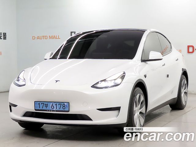 Tesla Model Y из Кореи Encar