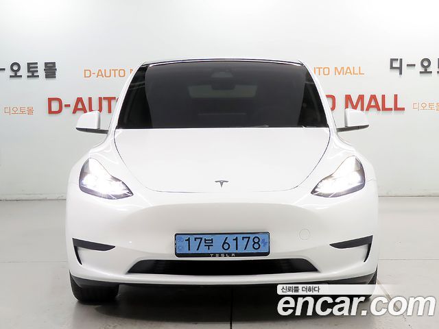 Tesla Model Y из Кореи Encar