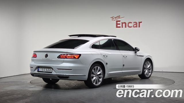 Volkswagen Arteon из Кореи Encar