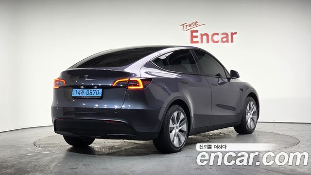Tesla Model Y из Кореи Encar