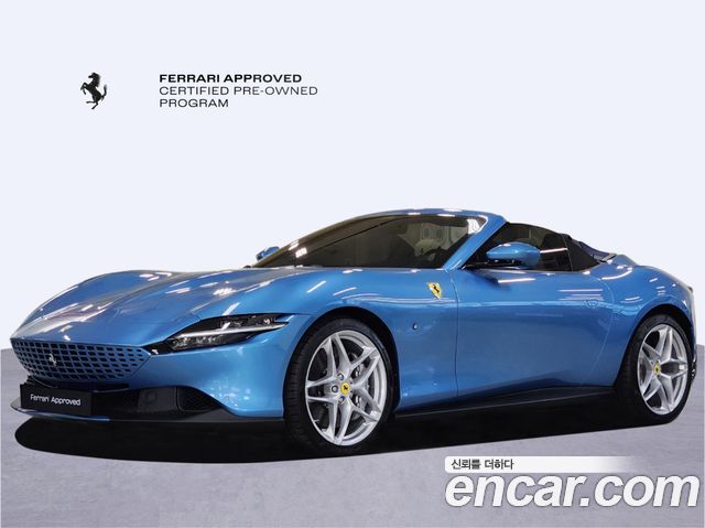 Ferrari Roma из Кореи Encar