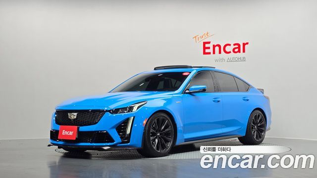 Cadillac CT5-V из Кореи Encar
