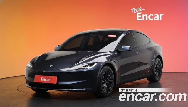 Tesla Model 3 из Кореи Encar