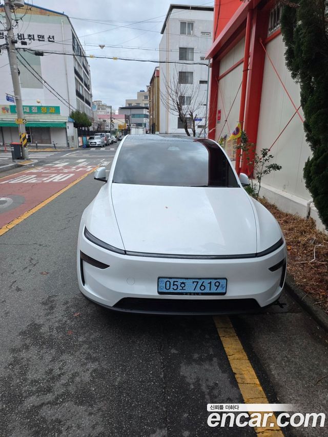 Tesla Model Y из Кореи Encar