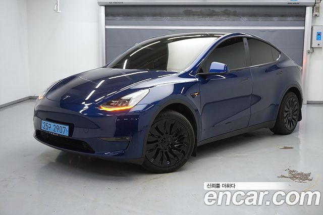 Tesla Model Y из Кореи Encar