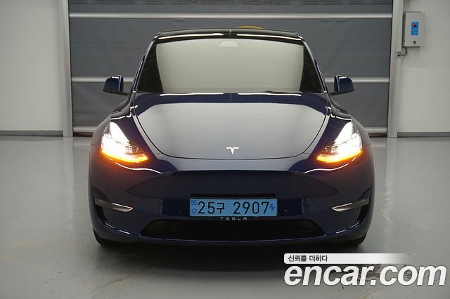 Tesla Model Y из Кореи Encar