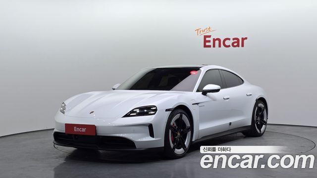 Porsche Taycan из Кореи Encar
