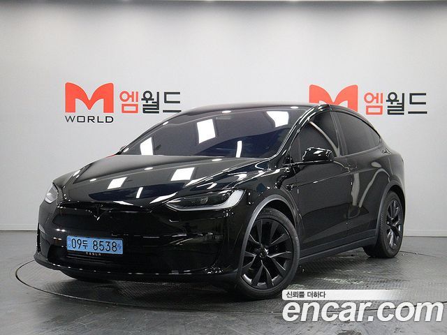 Tesla Model X из Кореи Encar