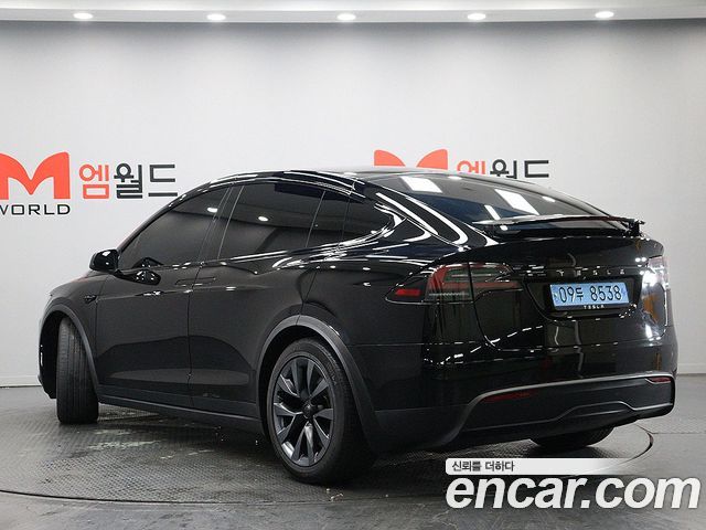 Tesla Model X из Кореи Encar