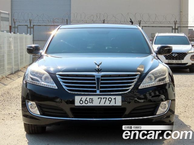Hyundai Equus из Кореи Encar