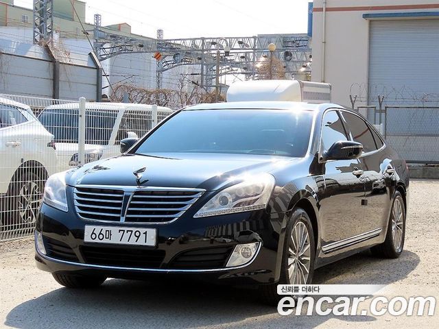 Hyundai Equus из Кореи Encar