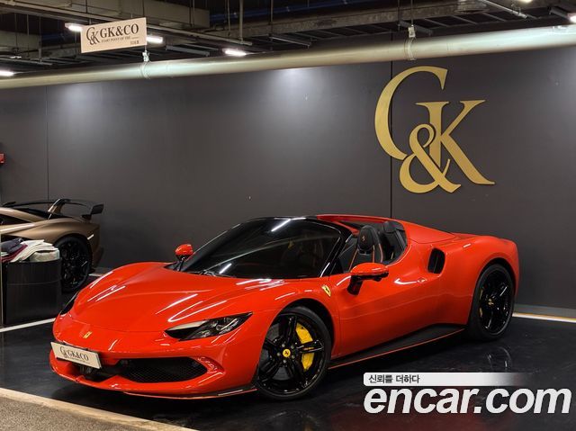 Ferrari 296 из Кореи Encar