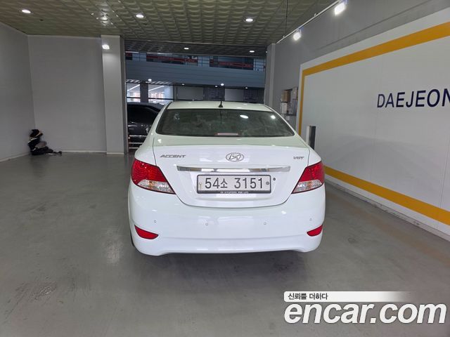Hyundai Accent из Кореи Encar