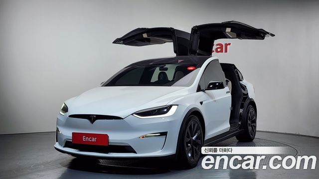 Tesla Model X из Кореи Encar