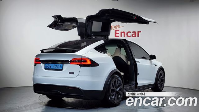 Tesla Model X из Кореи Encar