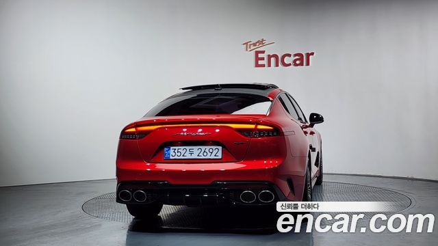 Kia Stinger из Кореи Encar