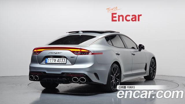 Kia Stinger из Кореи Encar