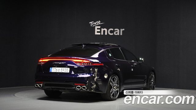 Kia Stinger из Кореи Encar