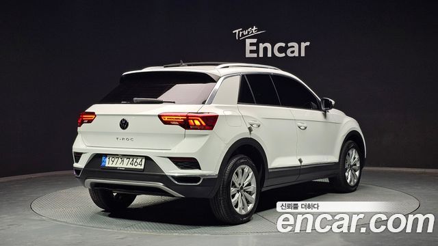Volkswagen T-Roc из Кореи Encar
