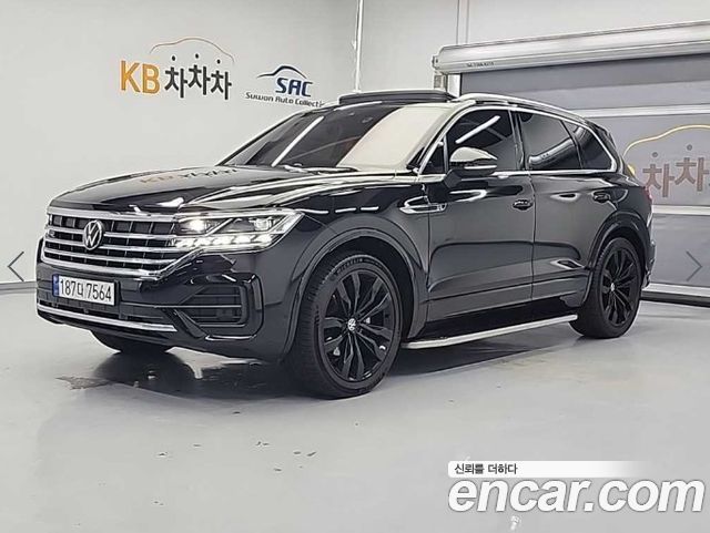 Volkswagen Touareg из Кореи Encar