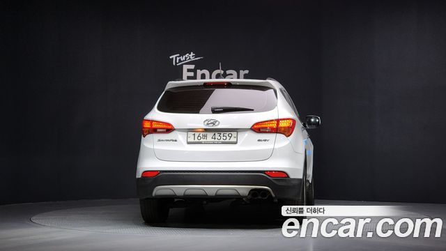 Hyundai Santafe Diesel(e-VGT) 2.0 2WD Premium — пробег 130 141 км — фото 4 из 5