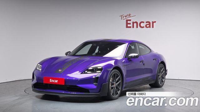 Porsche Taycan из Кореи Encar