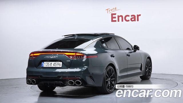 Kia Stinger из Кореи Encar