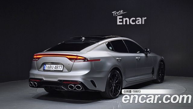 Kia Stinger из Кореи Encar