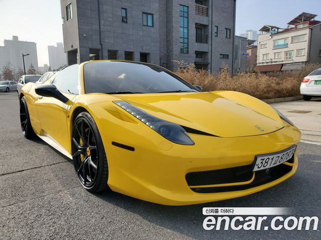Ferrari 458 из Кореи Encar