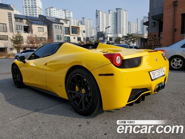 Ferrari 458 из Кореи Encar