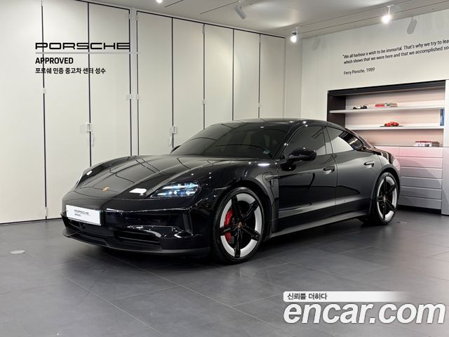 Porsche Taycan из Кореи Encar