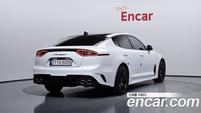 Kia Stinger из Кореи Encar